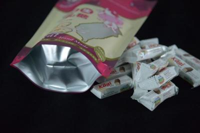 China Plastic Packaging Snack Food Stand Up Pouch Bags Recycle Use for sale