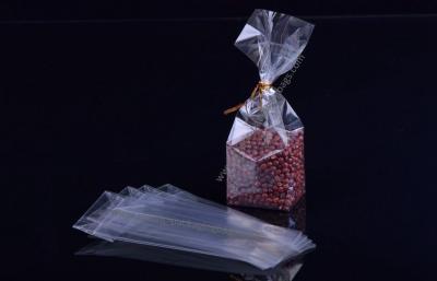 China Stand Up Block Bottom Bags OPP Cello BOPP Transparent for Candy / Chocolate for sale