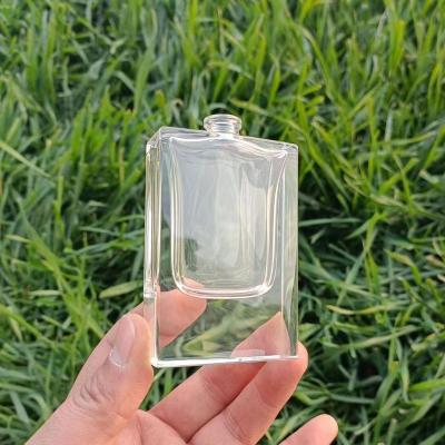 China Good quality 50ml rectangle shape perfume bottle/perfume bottle hotsale cosmetic bottle for sale