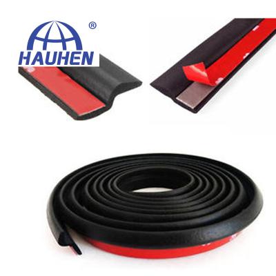 China Self Adhesive Rubber Performance EPDM NBR FKM Tape Z-Shape Trim Joint Sealing Tape for sale