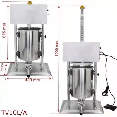 China Hotels Sausage Stuffer Electric Sausage Filling Machinery Sausage Making Machine for sale