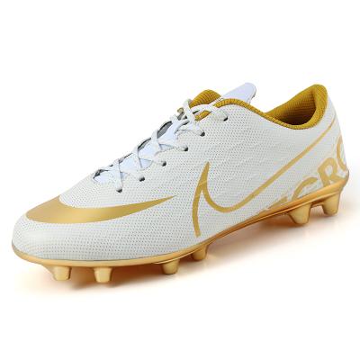 China Fashion\Comfortable\Durable\Breathable\Lighted Soccer Outdoor Shoes Electroplate Sole TF Soccer Shoes Sport Shoes for sale