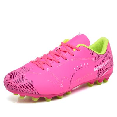 China Wholesale Soccer Shoe Size 31-44 Adult And Kids Sports Running Sneakers Studs FG Soccer Shoes Soccer Cleats Boots For Boy for sale