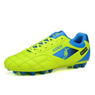 China EVA Kids Football Boots Youth Mens Soccer Cleats Outdoor Sporty Training Shoes Sneakers Size 31-44 for sale