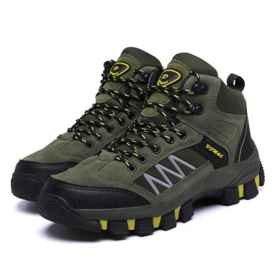 China Professional high quality Anti-slippery outdoor camping and hiking waterproof shoes for men for sale