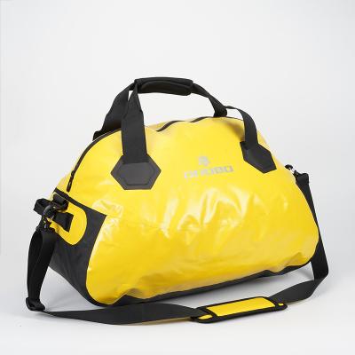 China Fashion Customized Large Capacity Duffel Bag Waterproof Rolltop Dry Office Travel Bags PVC Tarpaulin Duffel Bag for sale