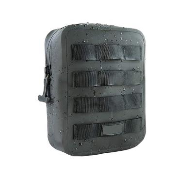 China Outdoor Camping Hiking Traveling Outdoors Camping Hiking Accessories Shield Molle Mini Waterproof Dry Bag Pouch Custom Black for sale