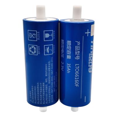 China Hot Selling Toys 2.4v 35ah Lto66160f Lithium Titanate Battery For Electric Sightseeing Vehicle for sale