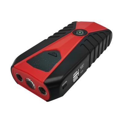 China Hot Selling Outdoor Home Car Battery Jump Starter 16800mah 12v Portable Car Jump Starter With Tire Inflator 185mm*79mm*30mm for sale