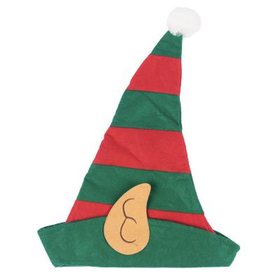 China Velvet Christmas Adults And Children Christmas Gift Hat Christmas Elf Accessory Hat With Ears for sale