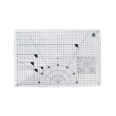 China For Crafter School Supplies Self Healing Eco Friendly Tempered Glass Size Mat for sale