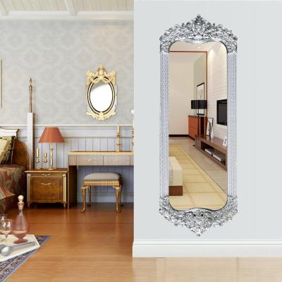 China Samll Quantity Acceptable Home Decoration Floor Standing Integral Dressing Mirror Wholesale for sale