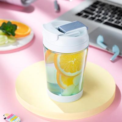 China Eco Cup Kids Spill Proof Plastic Cups Sustainable Plastic Wine Cup With Lid for sale