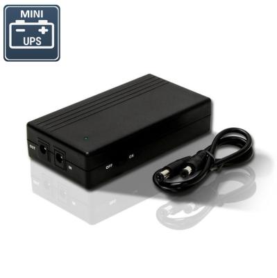 China Mini UPS Security/Monitoring/Alarm Uninterrupted Power Supply For CCTV Camera Server WiFi Router Computer PC Laptop Laptop UPS Battery DC 5V Mini for sale