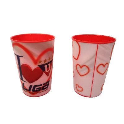 China 22oz Promotion Gift Movie Theme PP Single Wall Plastic Reusable Cup for sale