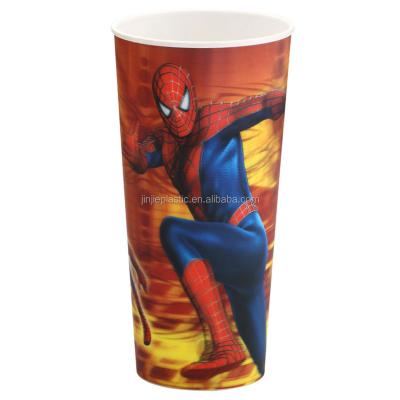 China Sustainable PP 6oz 7oz 8oz 10oz 12oz 14oz 16oz 20oz 22oz 24oz 29oz 34oz Logo Custom Printed Plastic Cup for sale