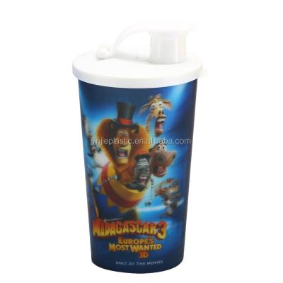 China GJ-121-5 Viable, Taizhou, Jinjie, OEM Customize Movie Character Figure Toy Plastic Cup With Topper for sale