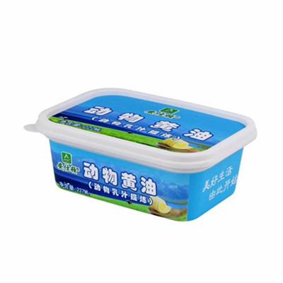 China Disposable IML Plastic Packing Box, Butter, Candy, Plastic Cream Box for sale