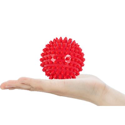 China Wholesale custom eco-friendly yoga pvc color 6CM massage ball spiky face ball pass European environmental protection test for sale