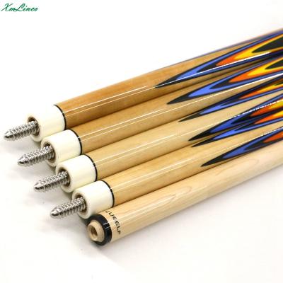 China High Quality Customized Carom Instock Xmlinco Maple Wood 3 Cushion Carom Billiards Cue Stick for sale