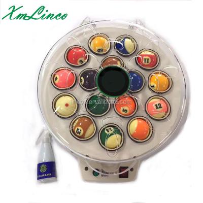 China Metal 2 in 1 xmlinco snooker pool ball cleaner machine for sale