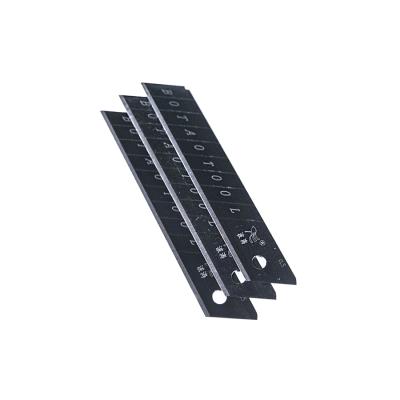 China Steel Material Open And Utility Knife Blade /cutter Slide SK5 18mm Blade 18mm for sale