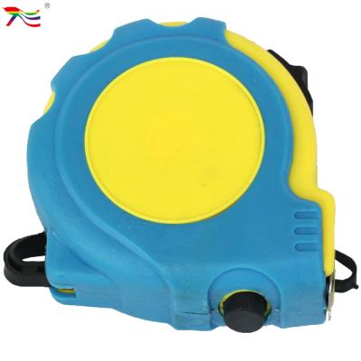 China ABS Case+tpr 3 Locks Tape Measure Steel Tape Measure Tape Measure Tape Made Waterproof 3m/5m/7.5m Tape Measure for sale