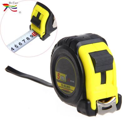 China Spring Steel 10m 2m 3M 5M 7.5m Builder Tape Measure Rubber Thumb Tape Graduated Steel Tape Measure Tape for sale