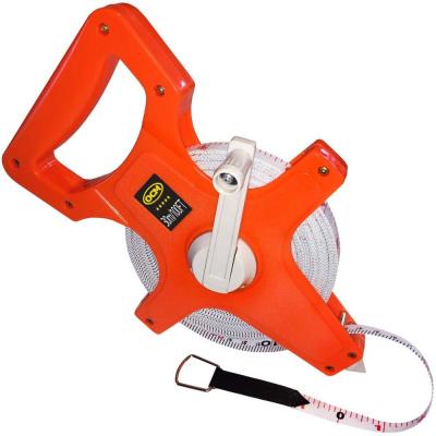 China New Design Retractable Soft Open Frame Reel Home Fiberglass Open Frame Fiberglass Measuring Tape for sale