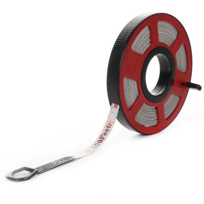 China 100 Ft Retractable Smooth ABS Tape Measure / 100m Hand Tools / OEM Promotional Tape Measures for sale