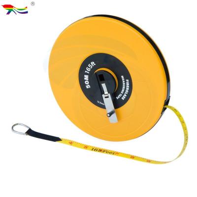 China Measuering 50 Meter PP Tape For Roll/Body Fiberglass Feet Decimal Tailor Tape Measure Tape Sealing Metric Tape for sale