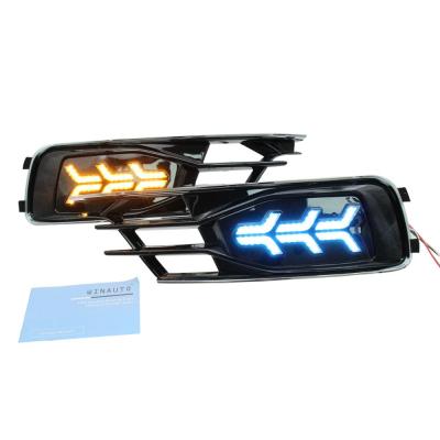 China ABS body kits led headlight fog lamp for Audi A6 2016-2020 auto car spare parts for sale