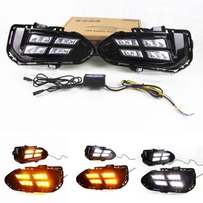 China High quality ABS LED daytime running light for Honda Fit or Jazz 2017 - 2018 angel eye drl daytime running light for sale