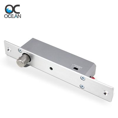 China Glass/wooden/metal/security/fire doors electric drop bolt lock GK202 for access control system for sale