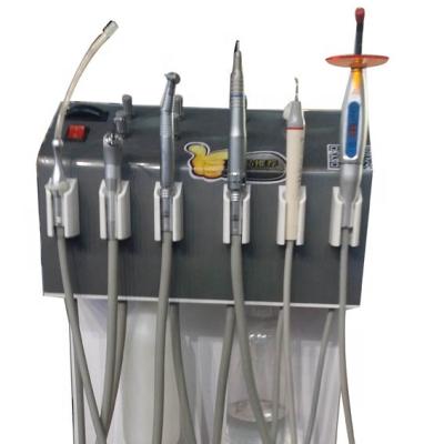 China Best Hot Sales Portable Dental Compressor Unit Mini Portable Dental Unit Metal Built In Dental Chair for sale