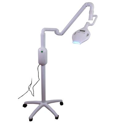 China Flexible Dental Whitening System Rotating Angle Lamp 360 Arm Cold Blue Light Led Teeth Whitening Lamp Teeth Whitening Device for sale