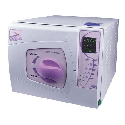 China Clinic Dental Autoclave With Vacuum Pressure Steam Sterilizer For 23L for sale