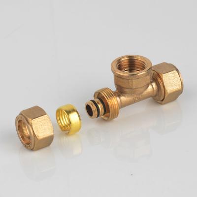 China Wholesale all types of compression brass fitting equal for sale