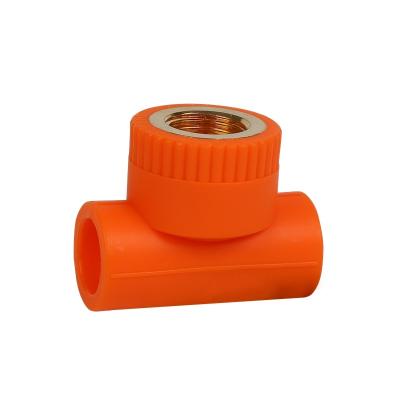 China Wholesale factory price ppr pipe fittings orange for water supply equal for sale