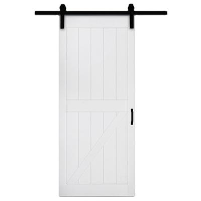 China China 2021 Popular Waterproof Barn Door Pine Wood In USA Rustic SLIDING DOORS Partition Doors Manual Customized Size Rubber/Pine Solid Wood for sale