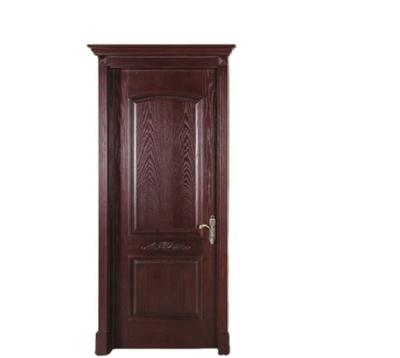 China Decoration Hot Selling CE ISO Customized Traditional Wood Door Interior Painted Solid Wood Door for sale