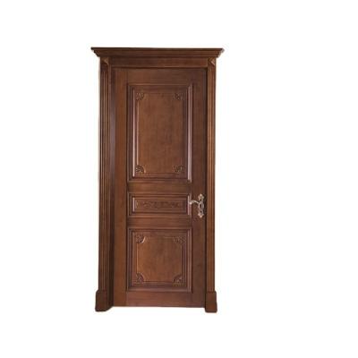 China 2022 Sound Insulation China Wood Door Manufacturer JMS Brand Interior Painted House CE ISO Solid Wood Door for sale