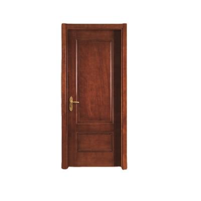 China Hotel apartment villa home CE ISO luxury solid wood door interior wood decoration door supply for sale