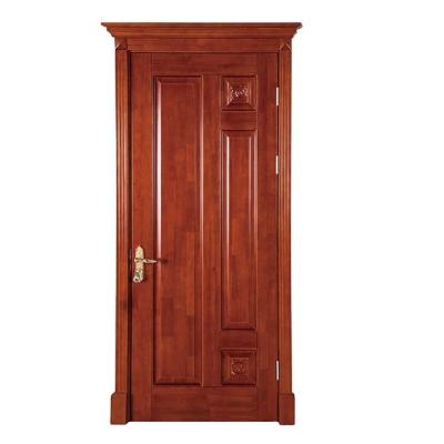 China Waterproof Made in China Famous Brand JMS Brand Wood Door Apartment Solid Wood Interior Bedroom Door for sale