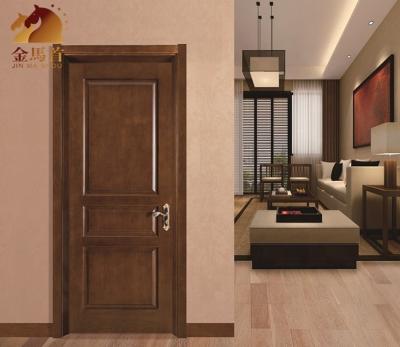 China China Door Factory CE ISO Europe Standard Modern Wood Room Interior Door Finished Bedroom Living Room Exterior Composite Door for sale