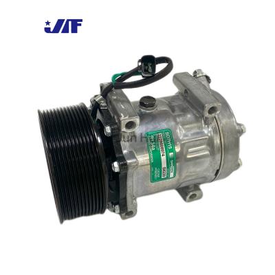 China 24V  E320D2 Excavator Compressor 372-9295   High temperature resistance for sale