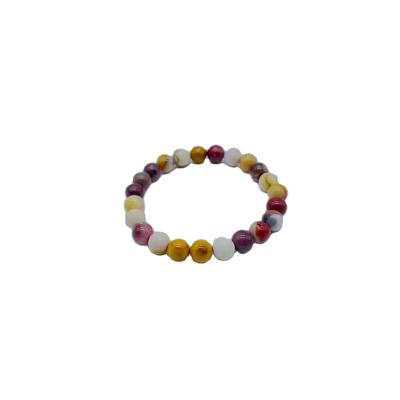 China Europe Mookaite Jasper Bracelet | mookaite crystal bracelets healing natural stone | Mookaite gemstone for sale