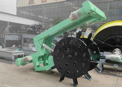 China Organic Waste Composting Machine Wheel Compost Turner With High Flipping Depth for sale