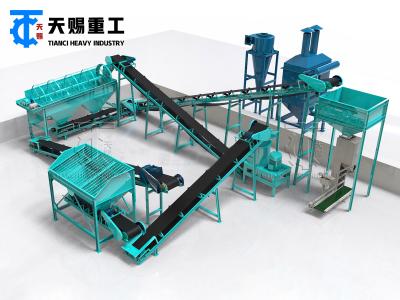 China Fertilizer Powder Production Line Livestock And Poultry Manure Production Line Organic Powder Fertilizer Production Line for sale