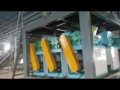 Roller granulator production line